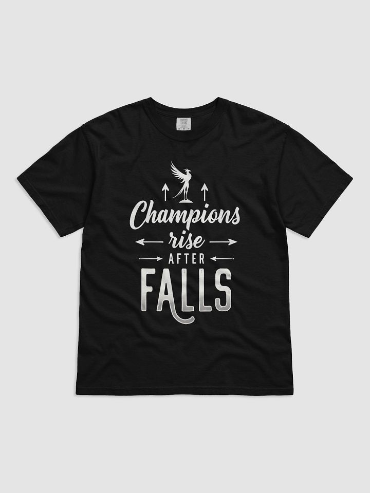 Champions Rise After Falls – Empower Your Inner Serena Williams with This Inspirational T-Shirt product image (1)