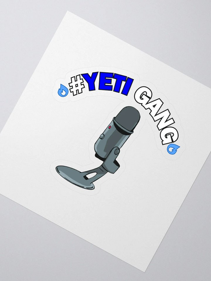 Yeti Gang Vinyl Stickers product image (2)