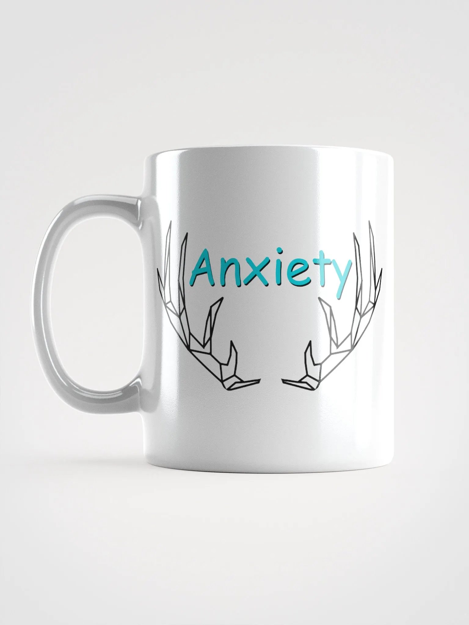 Anxiety Mug - White & Blue product image (11)