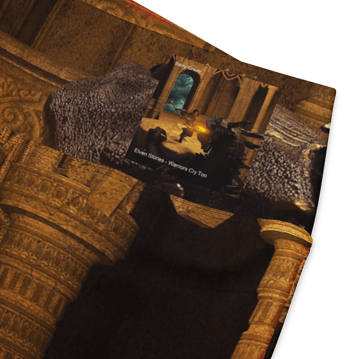 'Elven Stories - Warriors Cry Too' Flare Leggings product image (1)