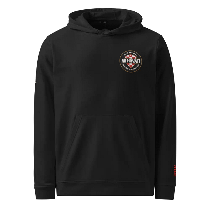 Checkered Shield Croatian Fan Adidas Hoodie product image (1)