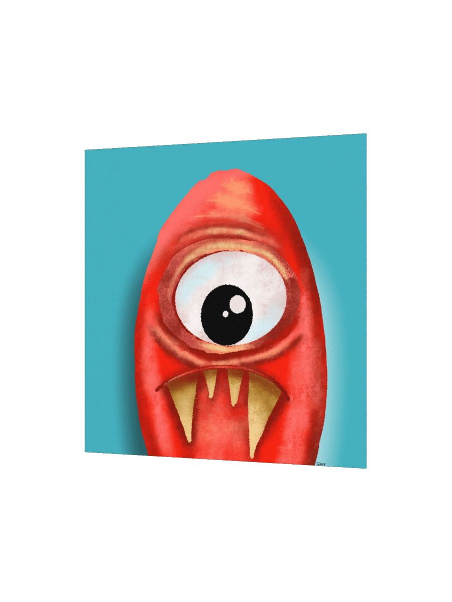One-Eyed Surprise - Matte Poster product image (6)