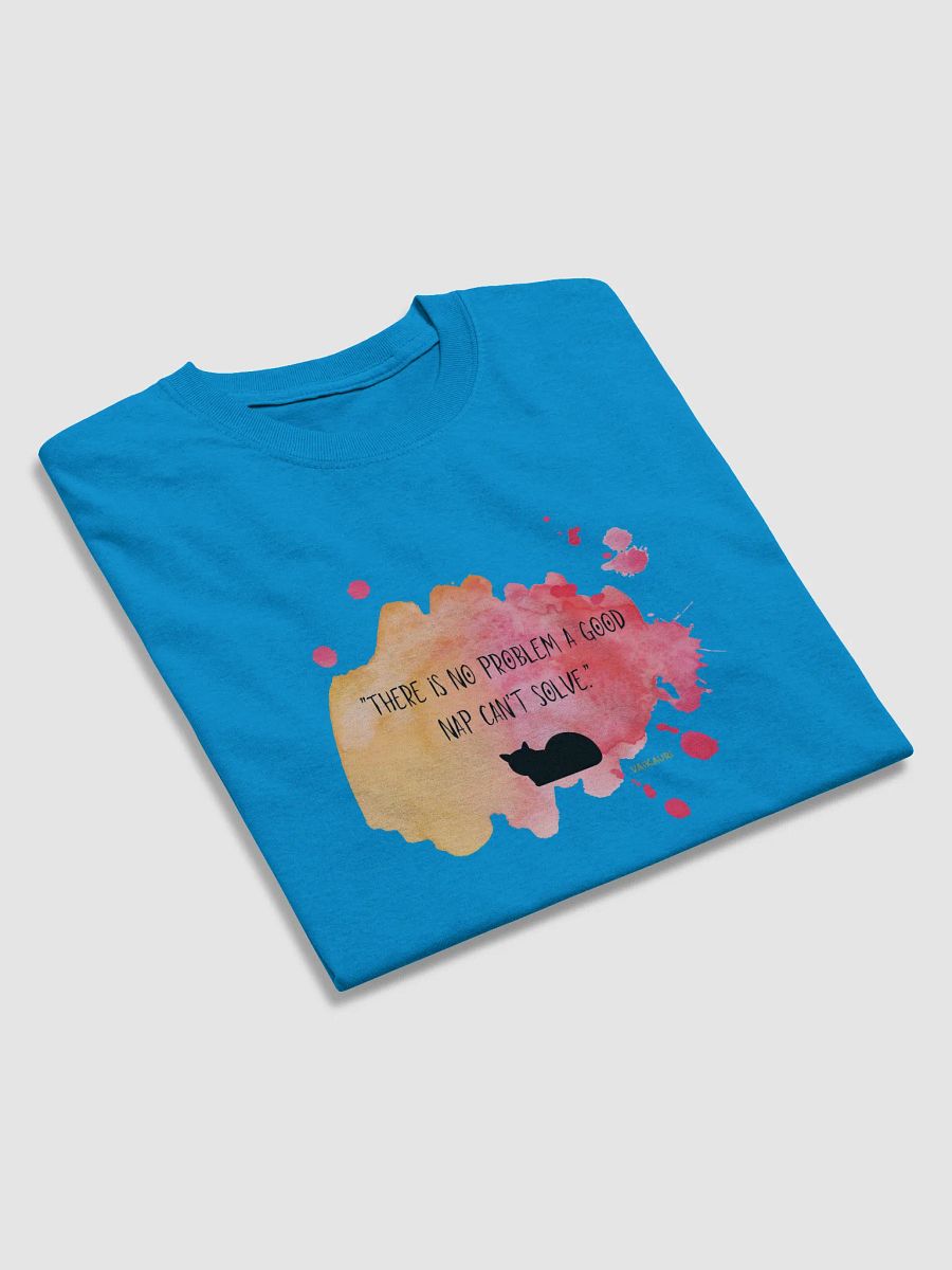 Cat Nap Watercolor T-Shirt product image (33)