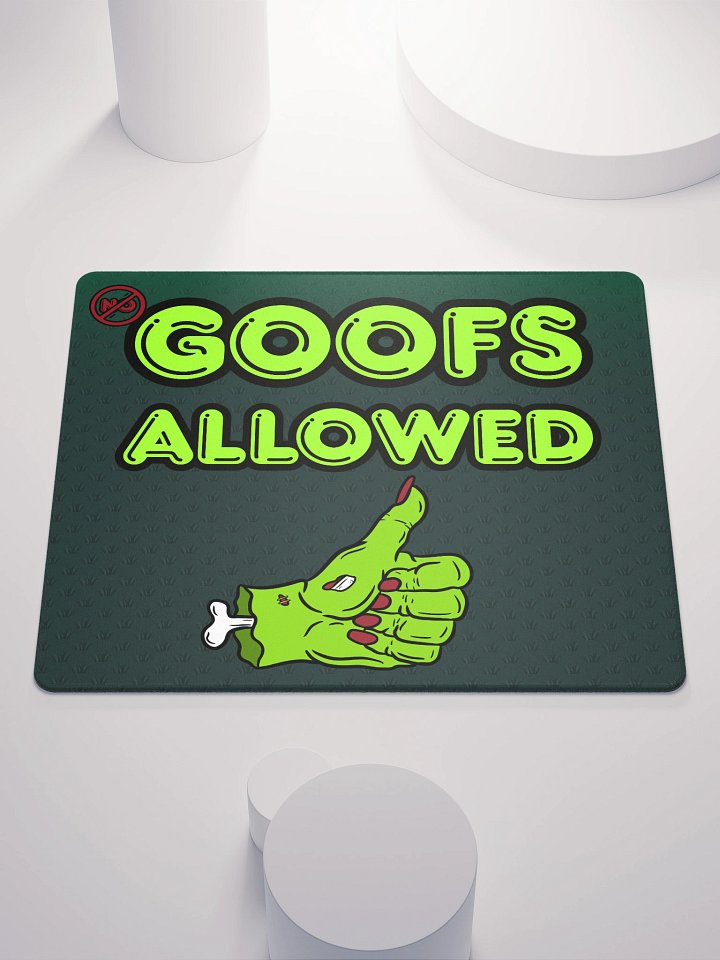 No Goofs Gaming Mouse Pad product image (1)
