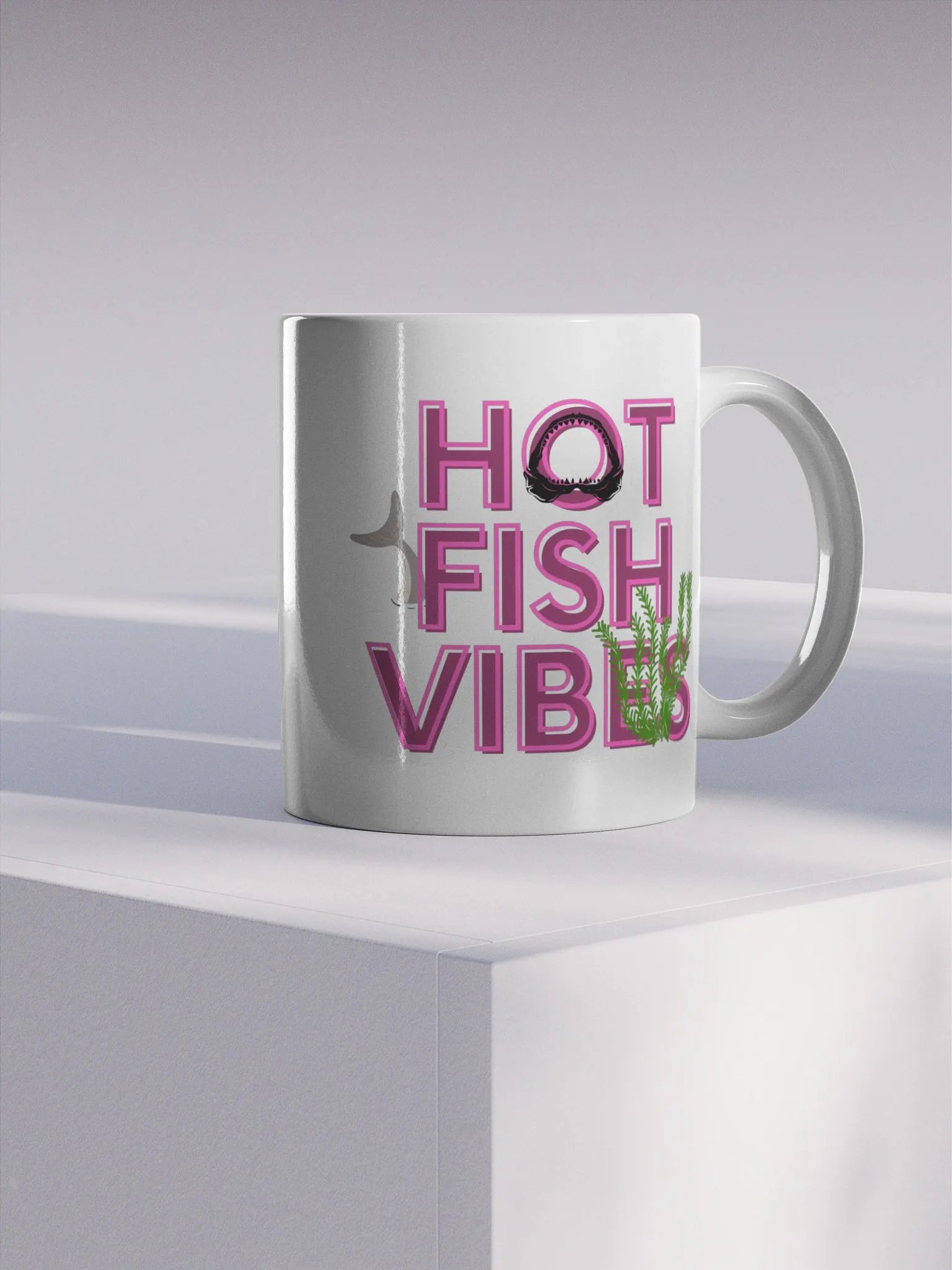 Hot Fish Vibes Mug product image (4)