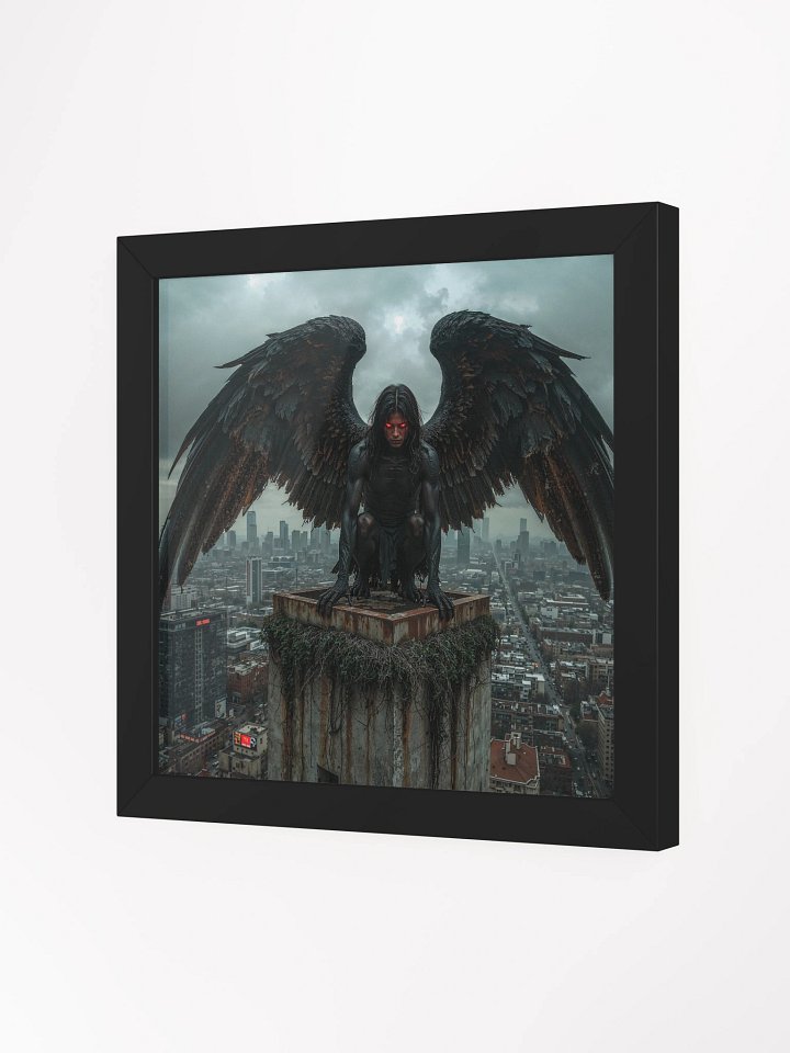 Watcher of the Concrete Throne Framed Print product image (9)
