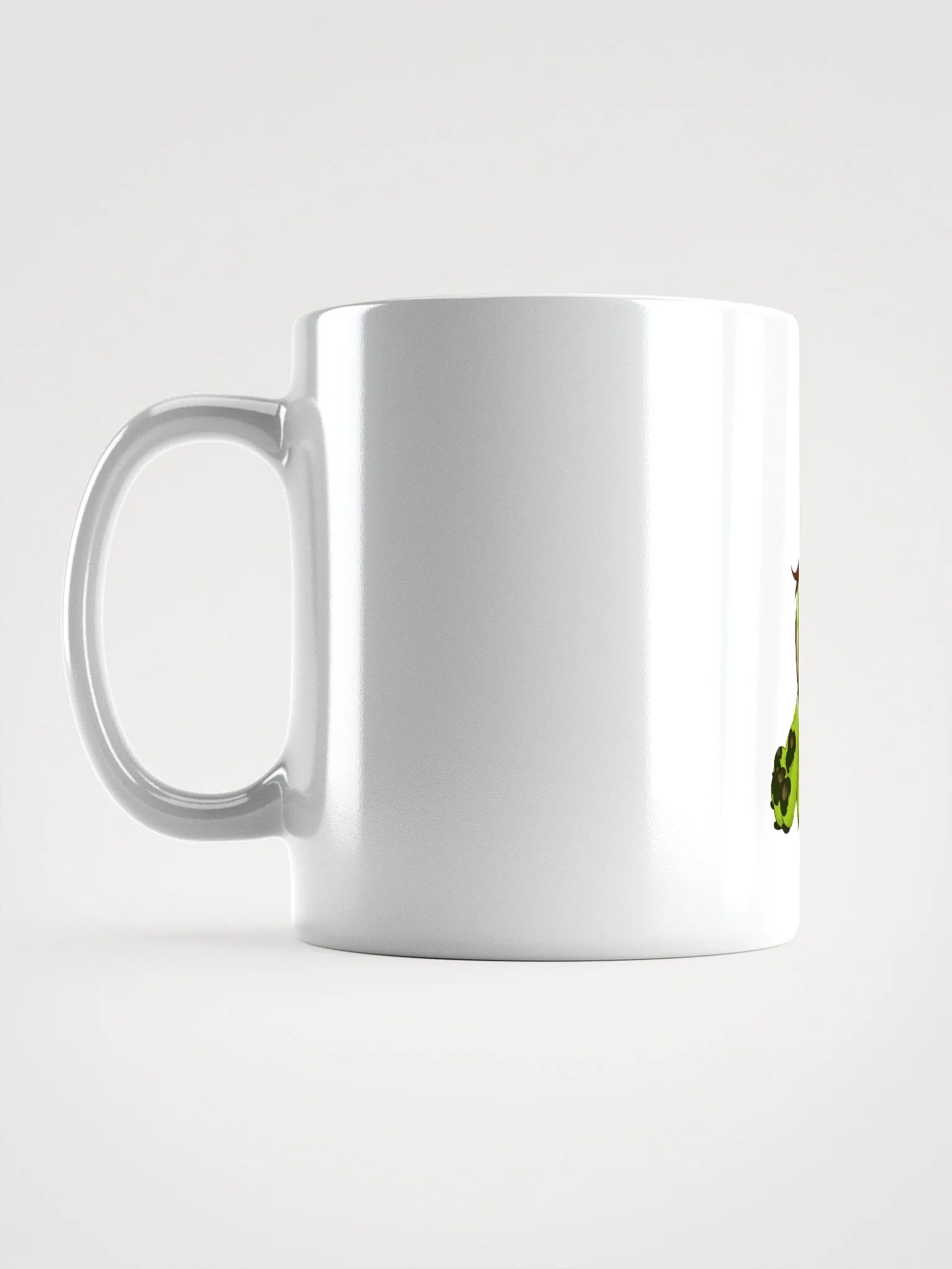11oz Coffee Avocado Emblem Mug - White product image (6)