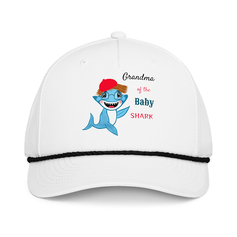 Cool Grandma Shark Five-Panel Cap product image (1)