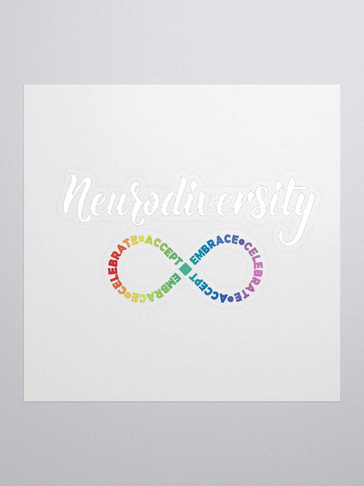 Neurodiversity Window Sticker product image (1)
