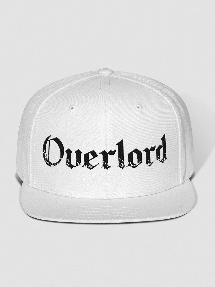 Overlord Snapback Hat (Black) product image (1)