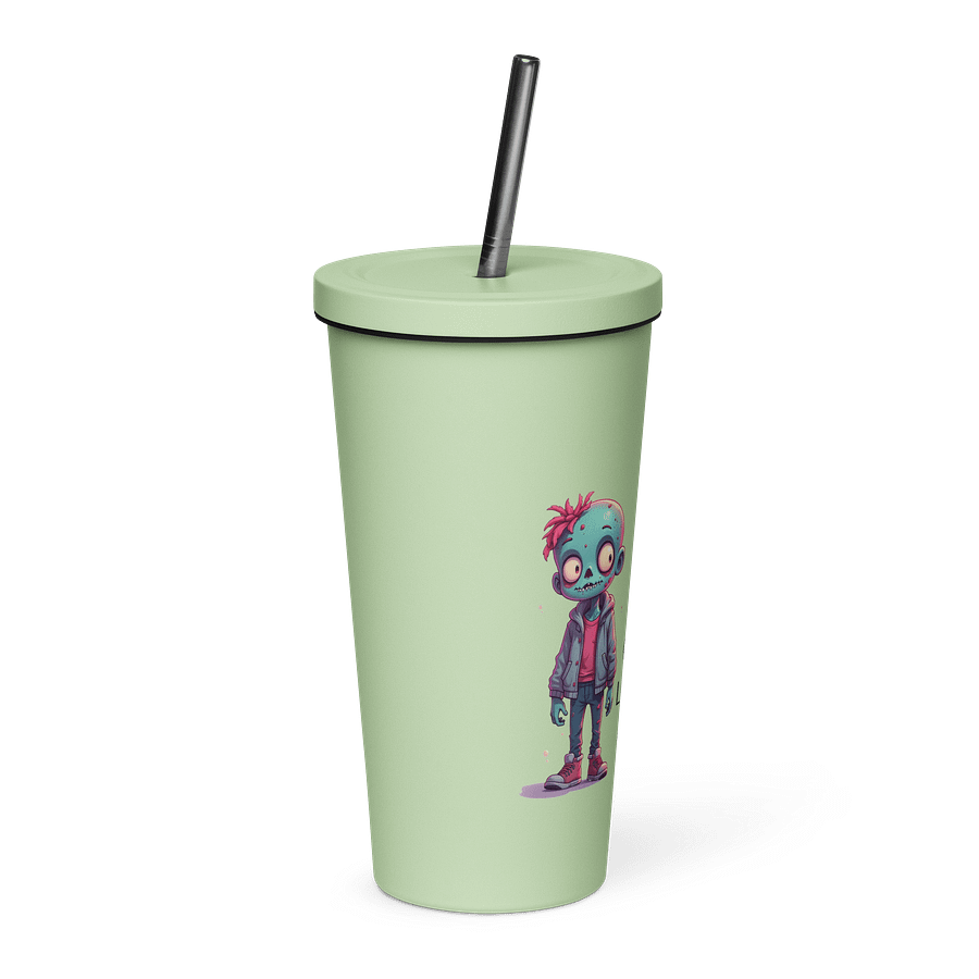 Dresden Mire Insulated Tumbler with a Straw - Light product image (4)