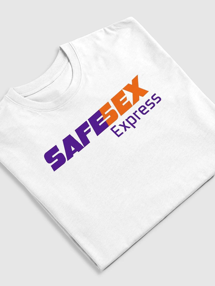 Safe Sex White T-Shirt product image (5)