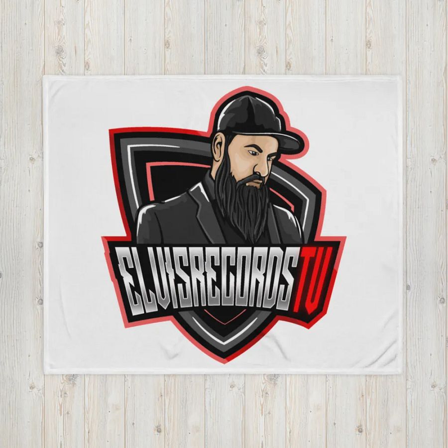 ELVISRECORDSTV Beard Throw Blanket product image (16)