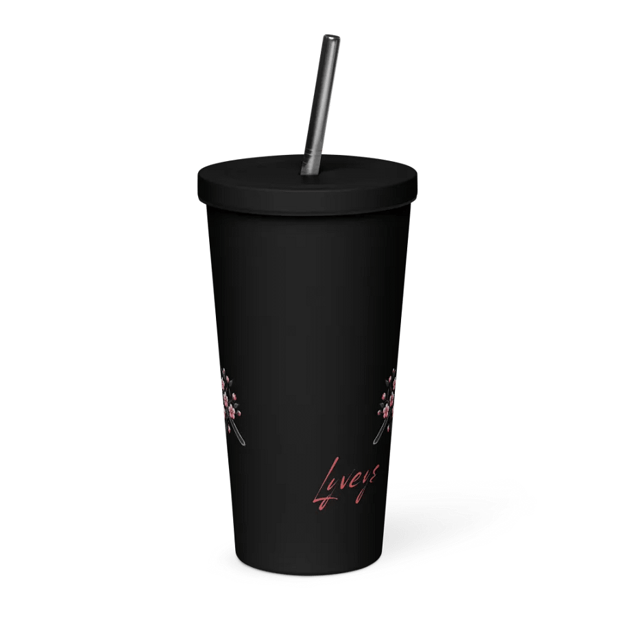 Nova Samurai Inu Insulated Tumbler with a Straw product image (6)