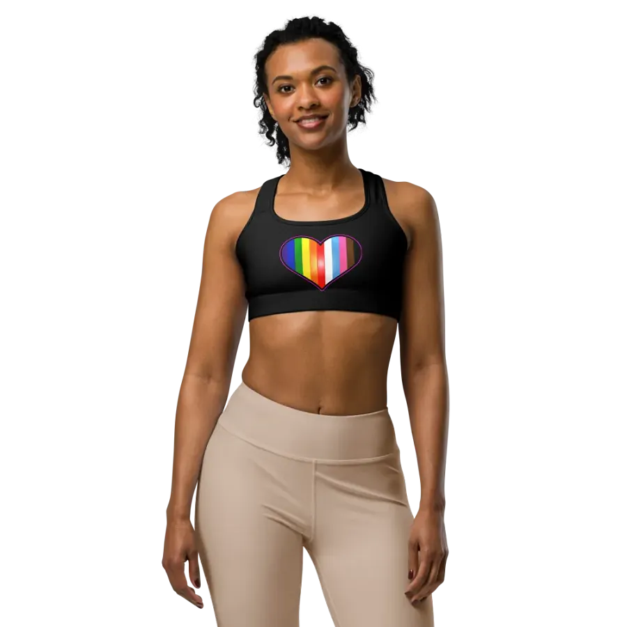 Love is Love Sports Bra product image (1)