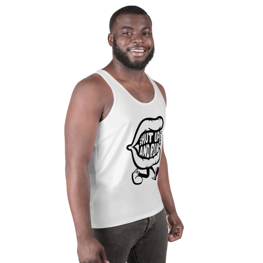Loose White Logo Tank product image (3)