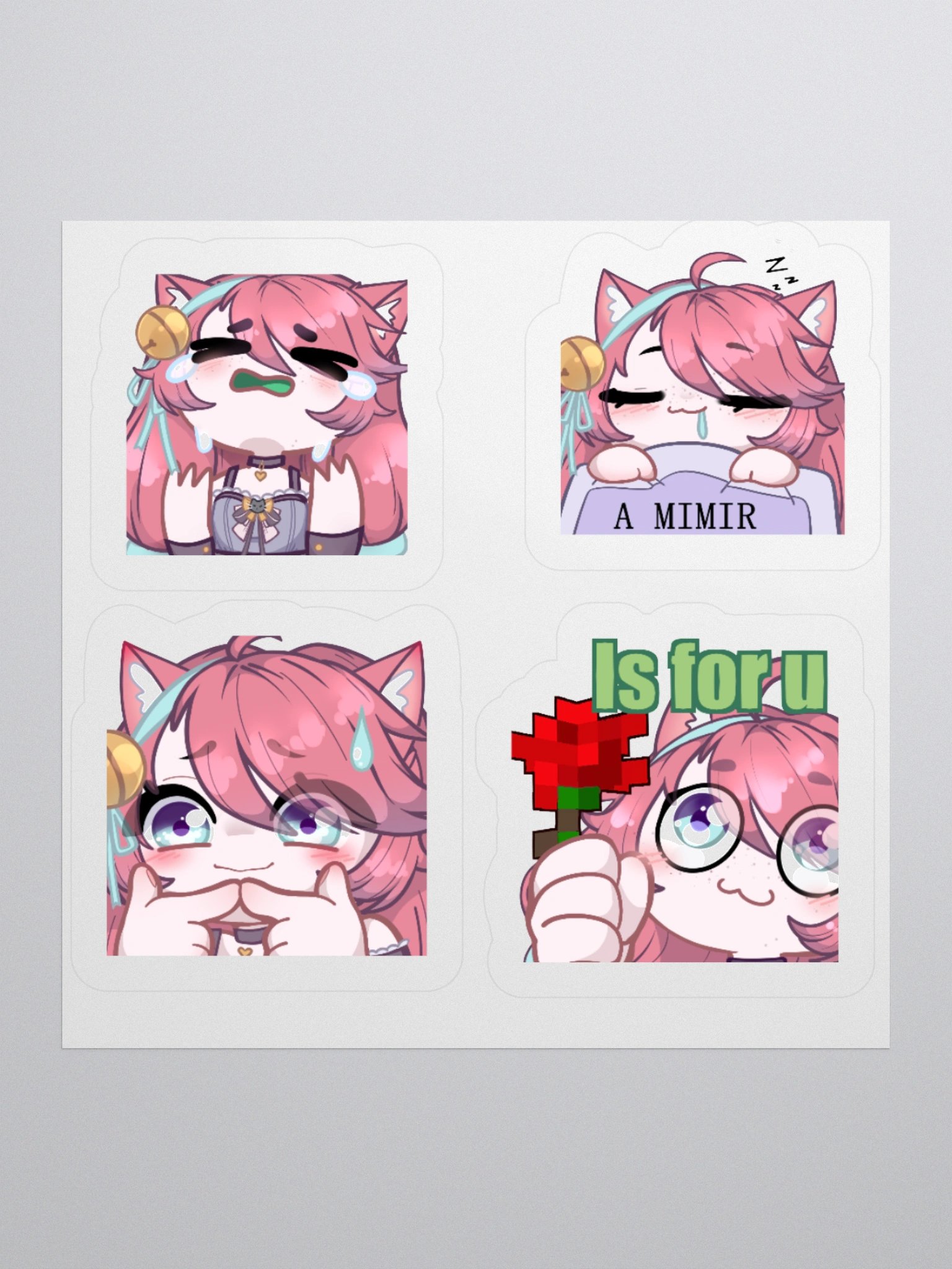 Colourful Chaos Emote Stickers product image (2)