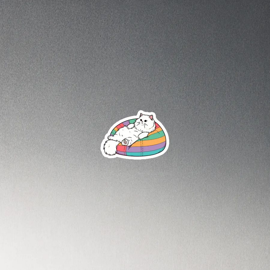 Ani BeanBagCat magnet product image (2)