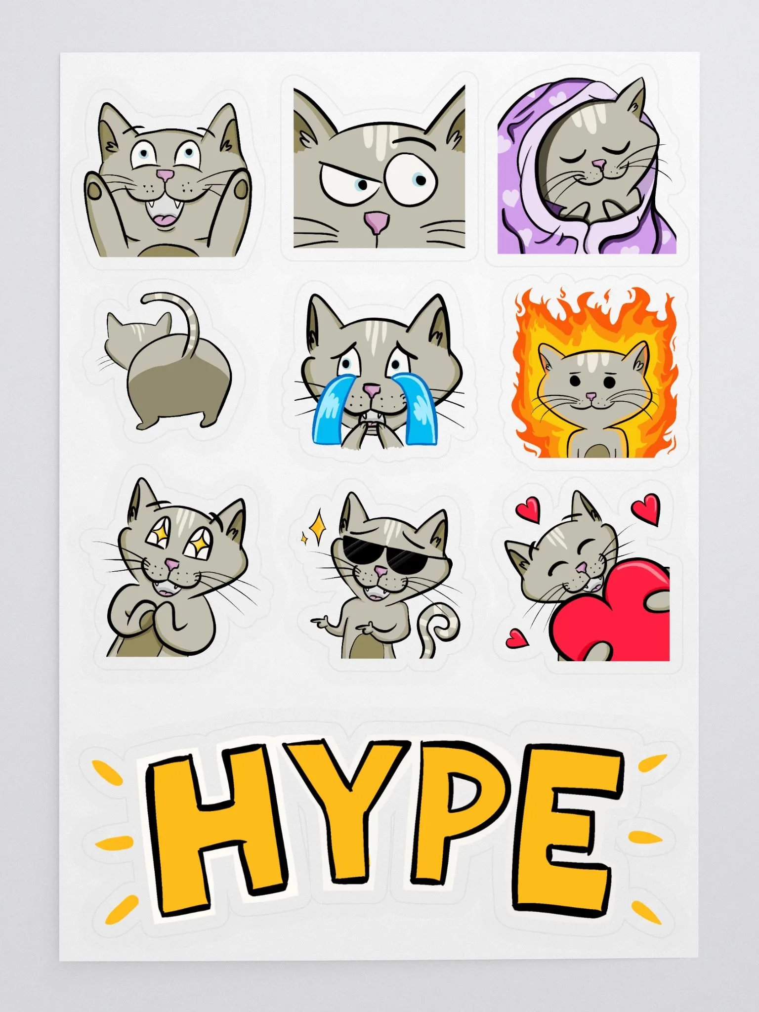 Holy Sticker Sheet product image (1)