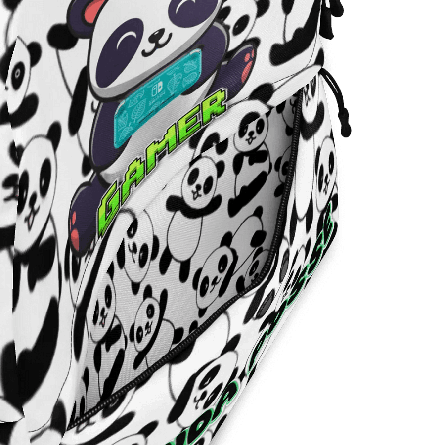 Gamer Panda Backpack product image (7)