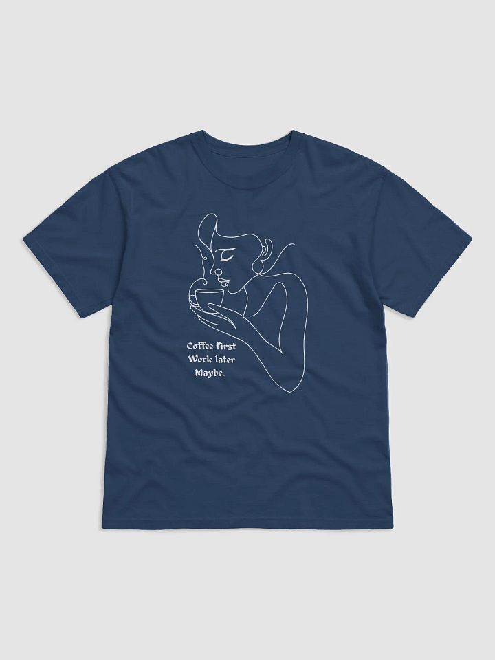 Coffee First T-shirt product image (1)