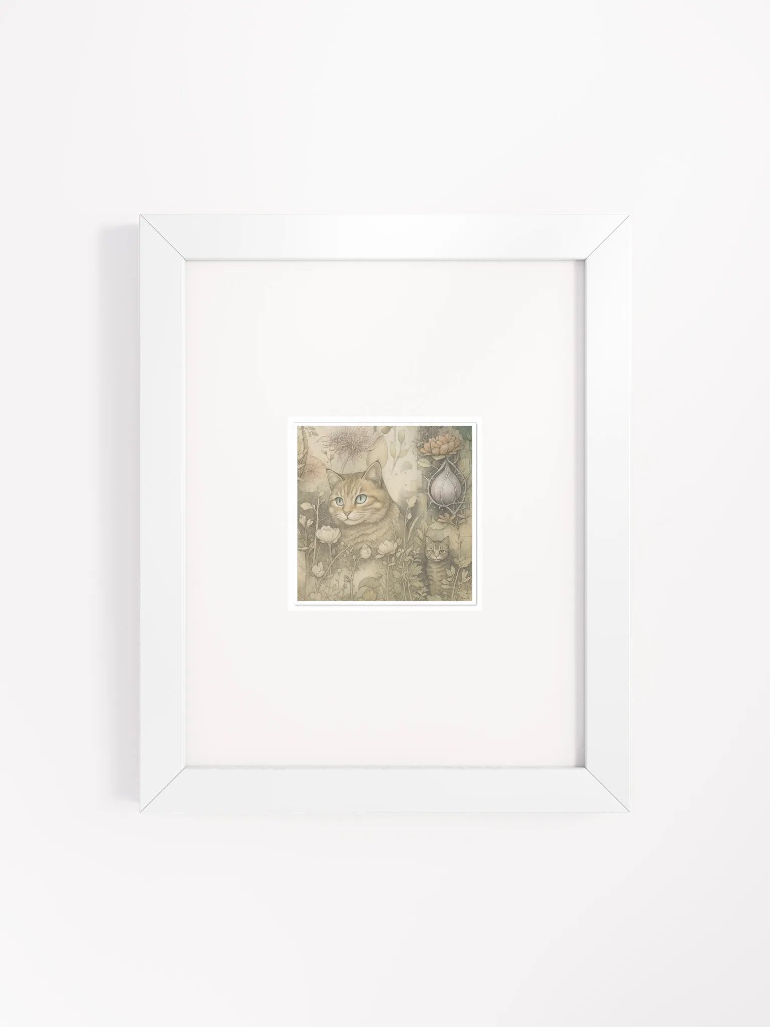 The Secret Garden Sketchbook Artprint Framed product image (4)