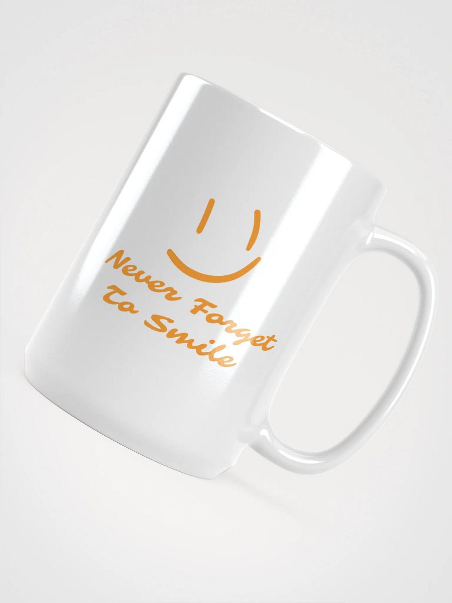 Smiley Reminder White Glossy Mug product image (4)