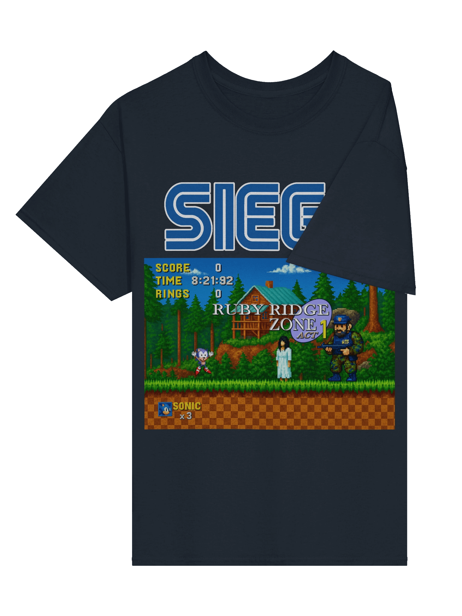 Sanic Ruby Ridge Siege Tee product image (20)