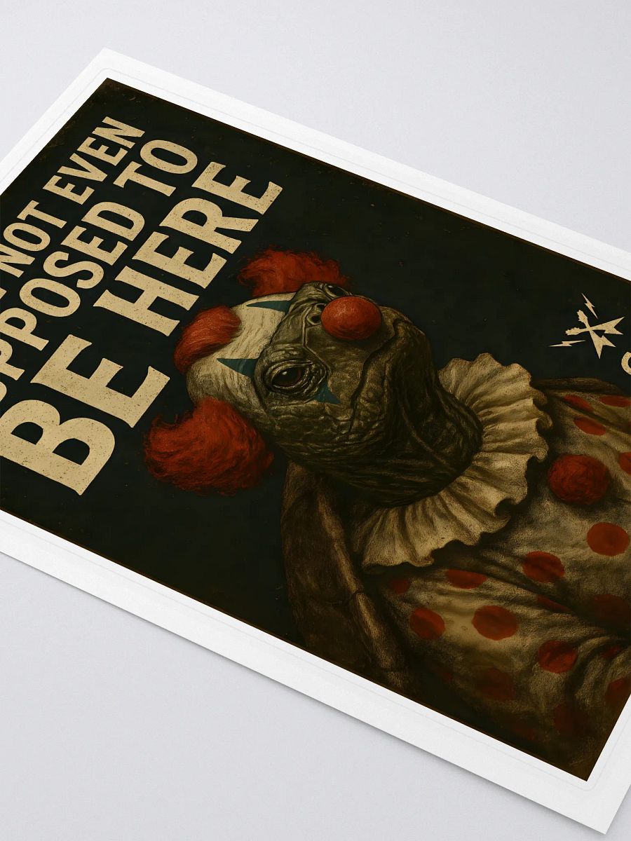 LIMITED EDITION: G.D. Pickups “Clown Turtle” Artwork Sticker product image (2)