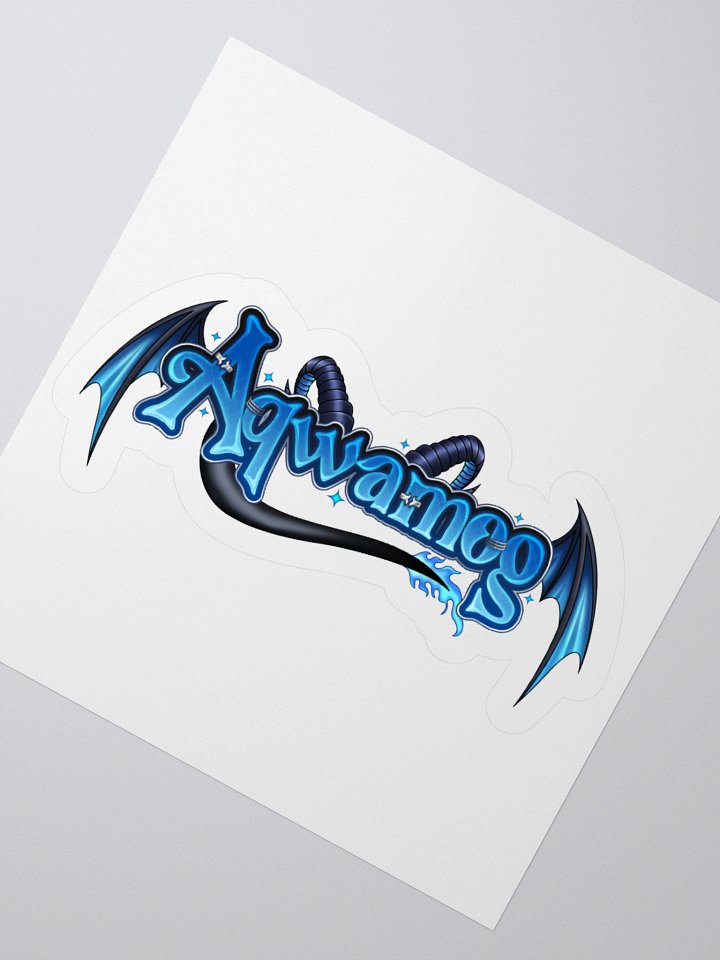 Aqwamog Logo Sticker product image (2)