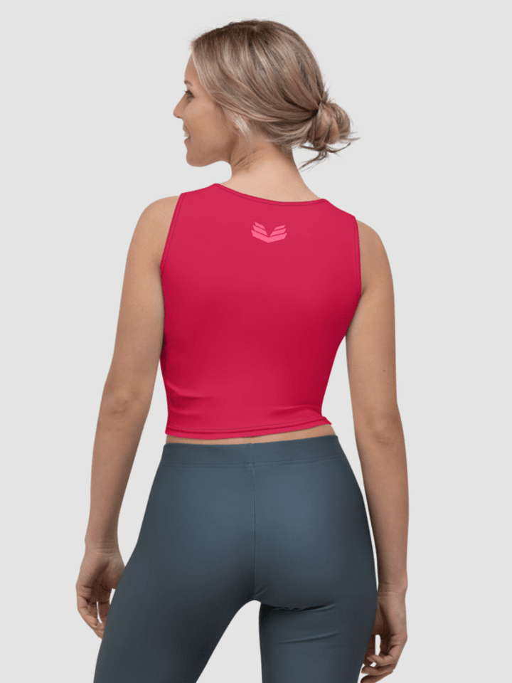 Signature Crop Top Tee - Cherry product image (1)