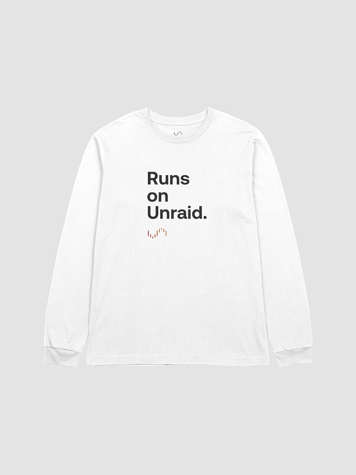 Powered by Unraid Long Sleeve product image (1)