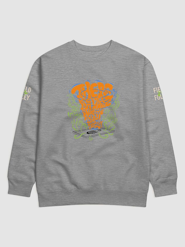 "There is a whole universe in a footstep" Sweatshirt Light Version product image (1)