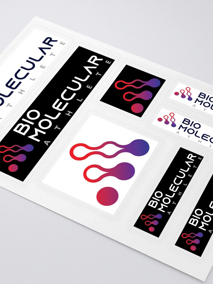 BioMo Kiss Cut Stickers product image (3)