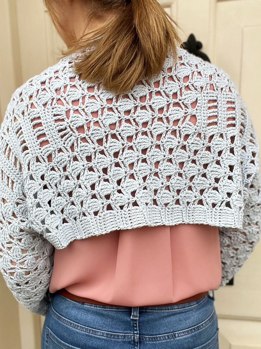 Evelyn Lace Crochet Wrap Pattern PDF product image (6)