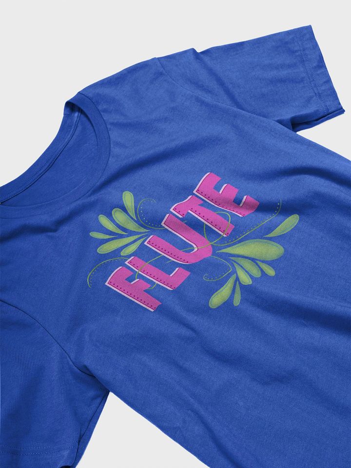 Flute Flourish T-Shirt - Flute (Royal Blue) - Unisex Fit product image (2)