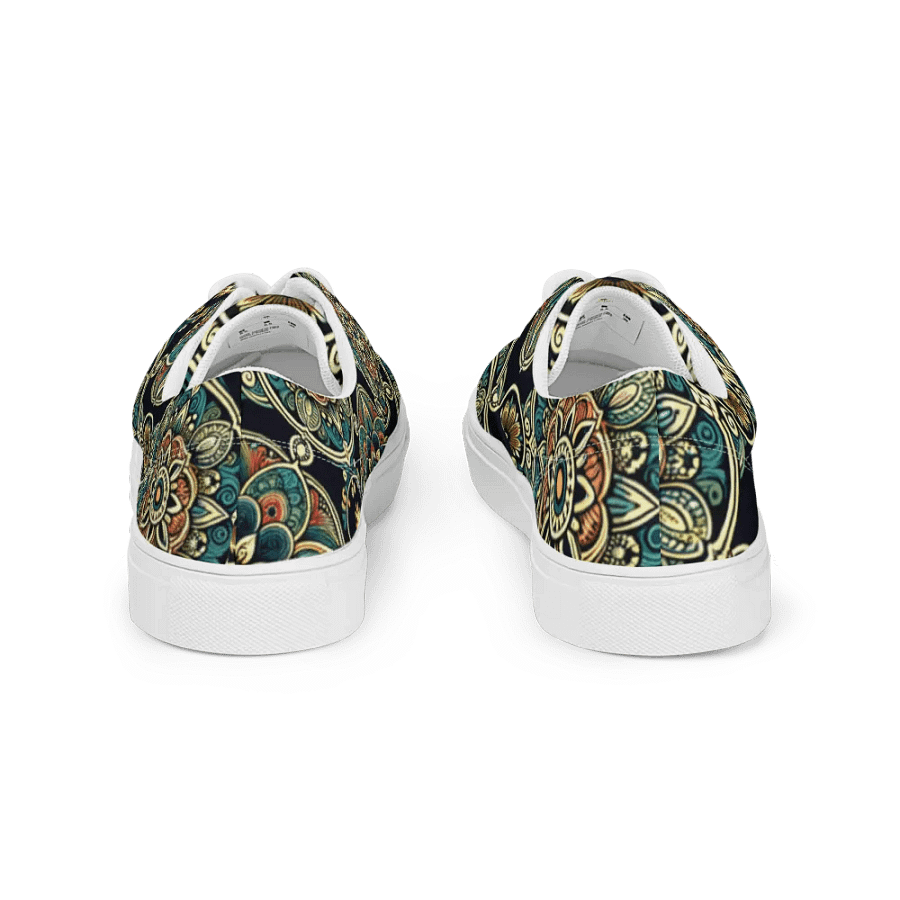 Mystic Mandala Men's Canvas Shoes product image (5)