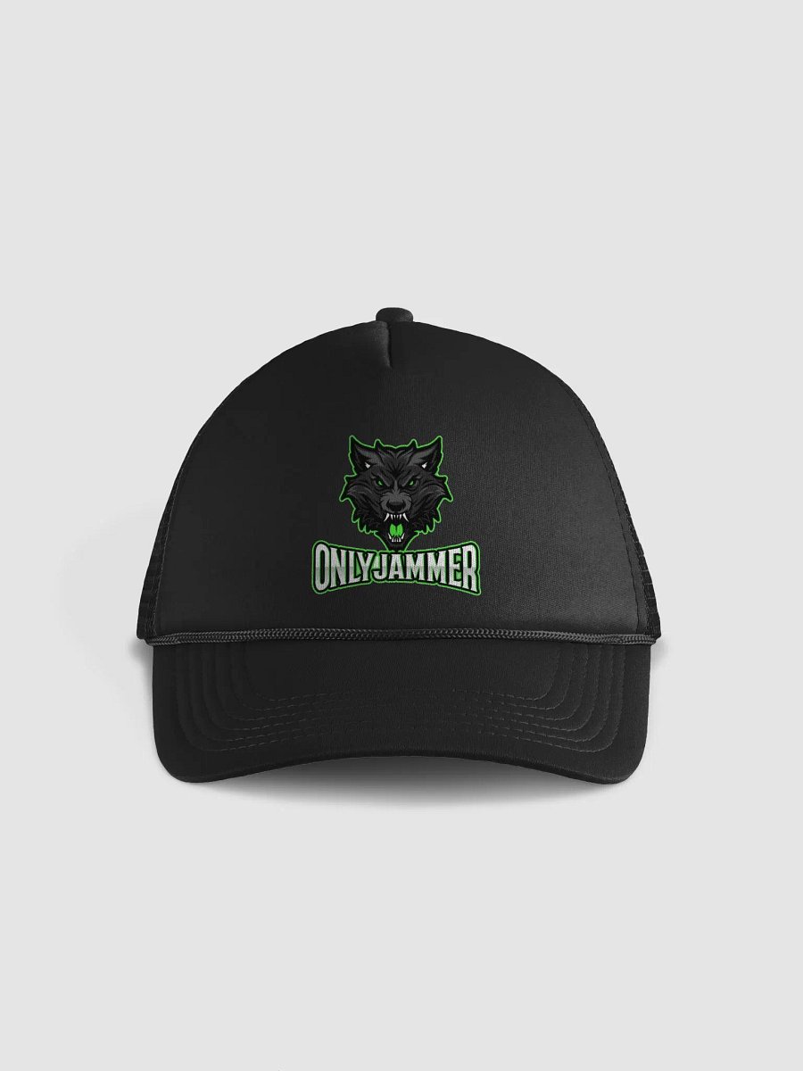Neon Wolf Head Foam Trucker Hat product image (1)