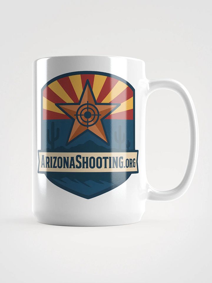 AZS Mug - White (Dual Logo) product image (1)