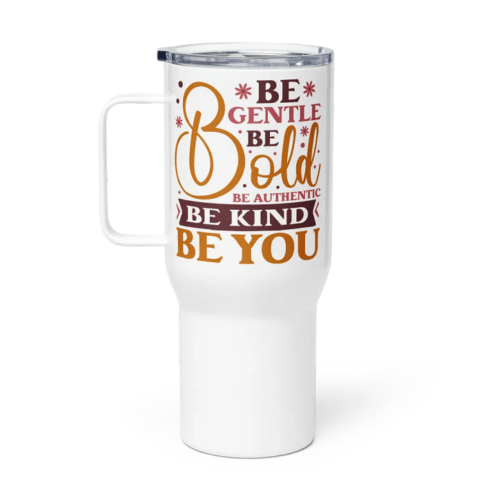 Gentle & Bold Floral Travel Mug product image (1)