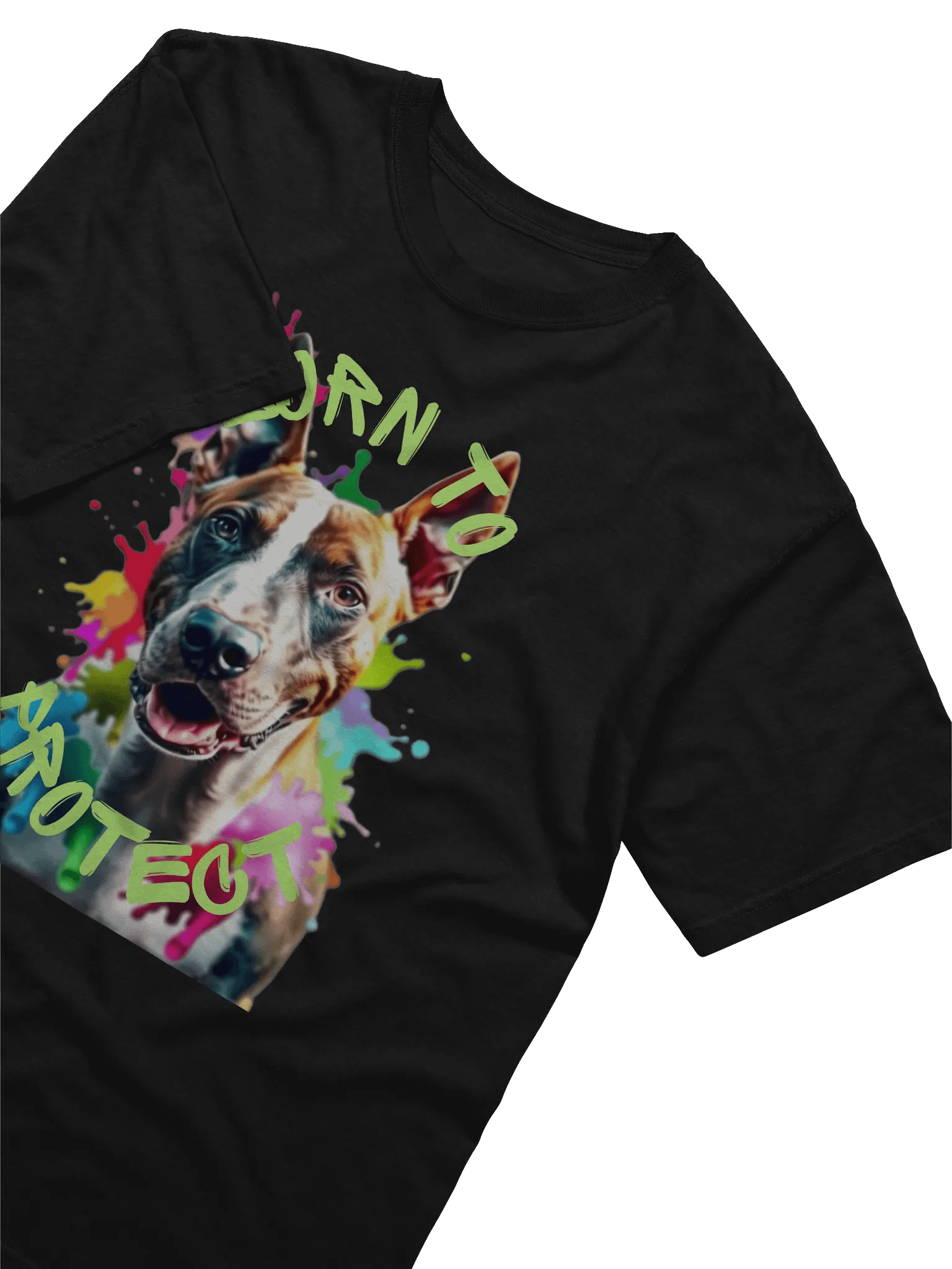 T-SHIRT - BULLTERRIER - BORN TO PROTECT product image (49)