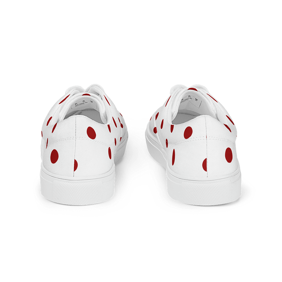 New Wave Design Polky Women's Lace-Up Canvas Shoes product image (4)