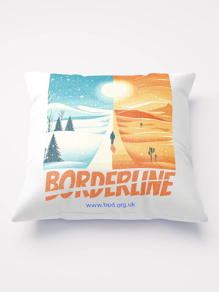 WALKING THE BORDERLINE: BPD AWARENESS PILLOW product image (2)