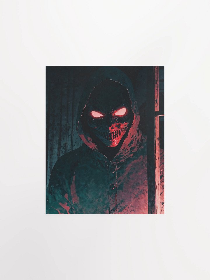 The Visitor at the Glass Matte Poster product image (7)