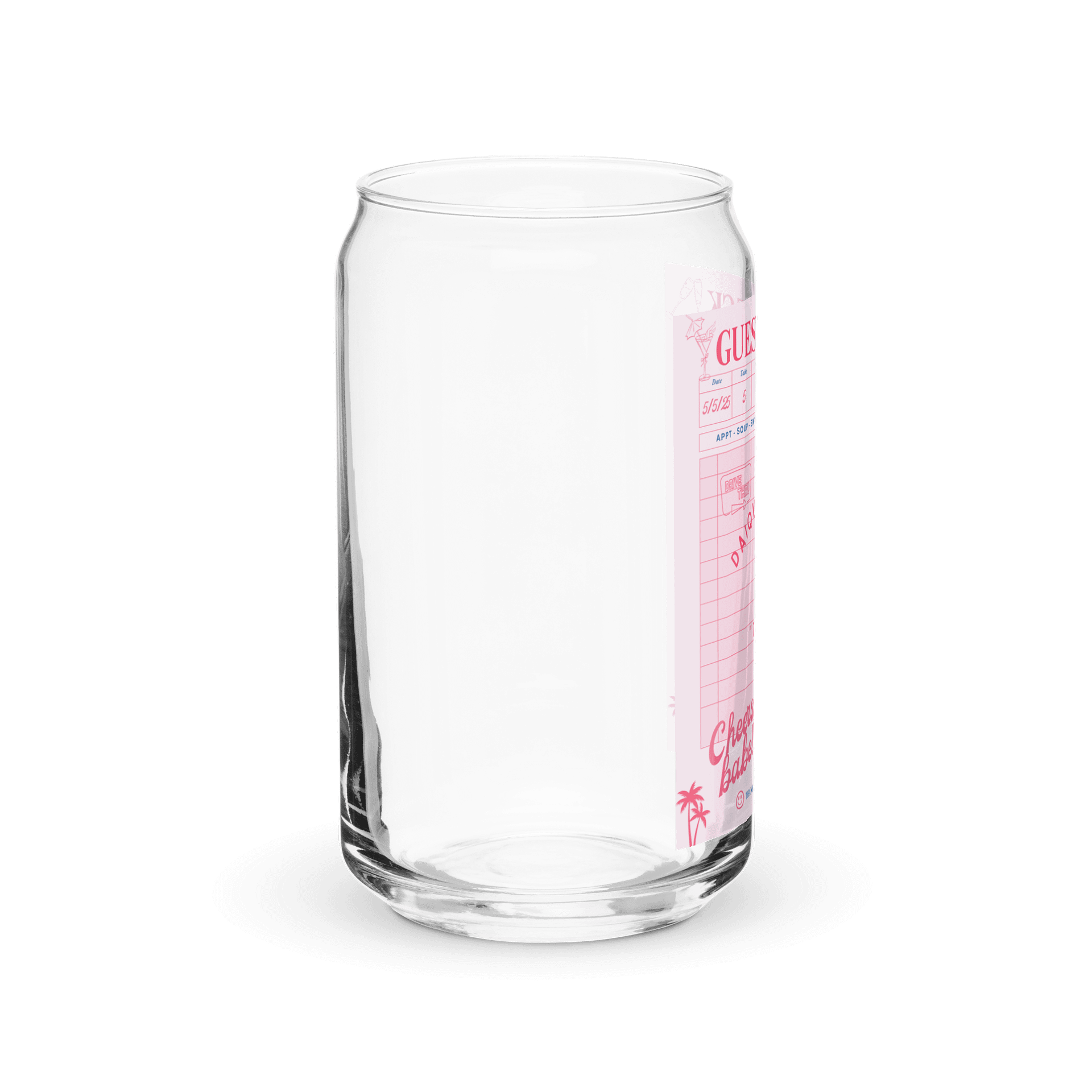CHECK PLEASE! DAIQUIRI GLASS product image (8)