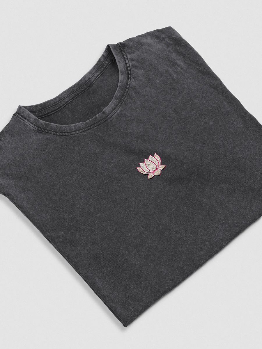 Golden Lotus Unisex Denim Tee product image (3)