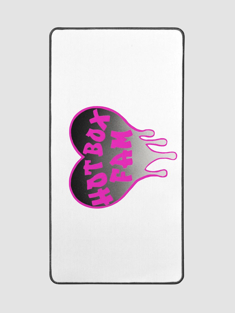 HOT BOX FAM PINK & BLACK OMBRE LOGO DESK MAT product image (2)