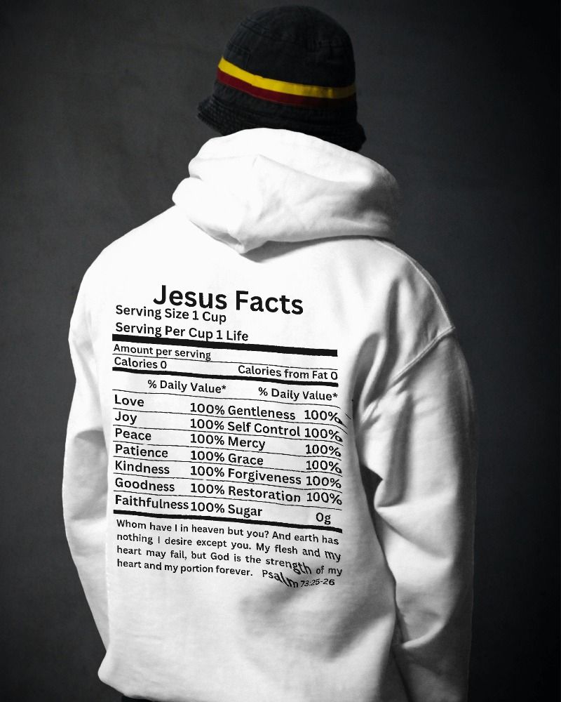 Jesus facts Unisex hoodie product image (1)