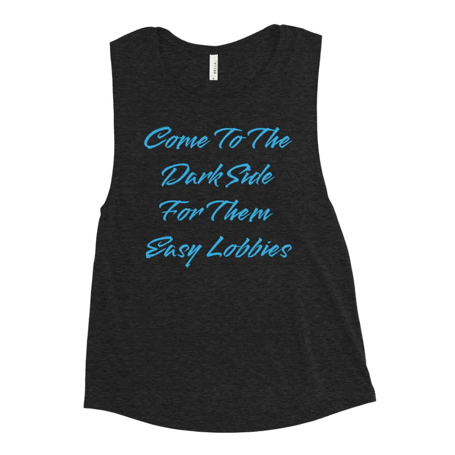 Glitchy Message Flowy Muscle Tank product image (2)