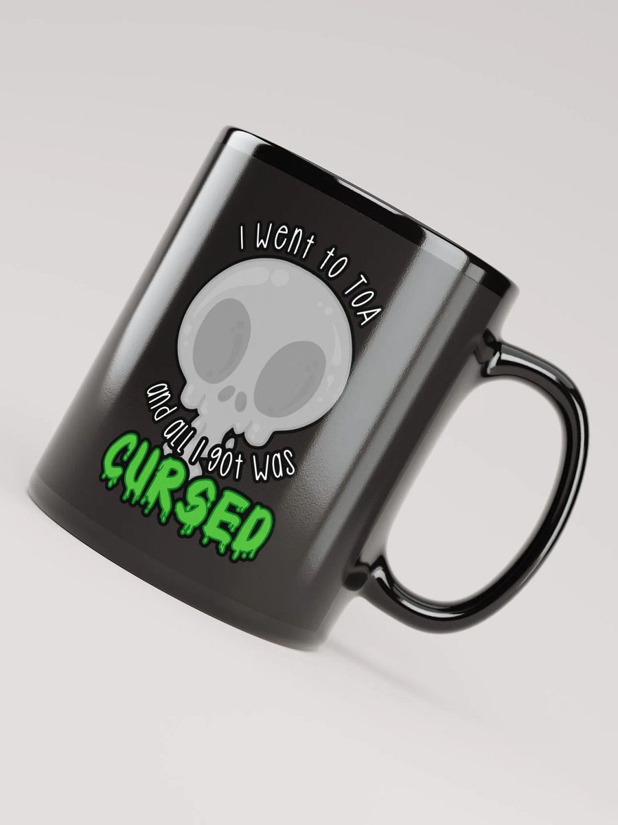 All I Got Was Cursed - Priest - Black Glossy Mug product image (4)